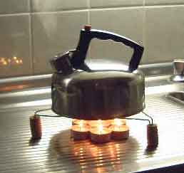 Wick Burners: Martin's Tea Time Candle Stove